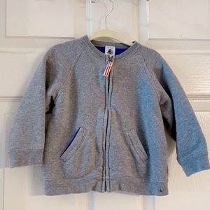 ❌sold❌Petit Bateau/ 18m Boy's Sweatshirt Cotton jacket